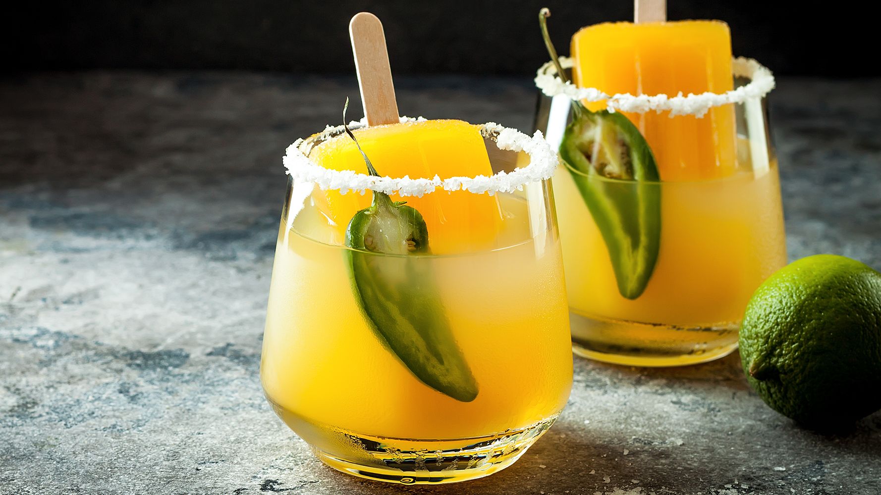 Cinco de Mayo drinks lineup with margaritas and Mexican cocktails