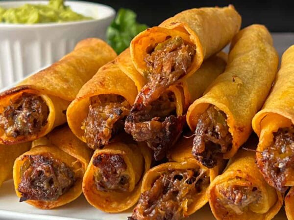 Baked Beef Taquitos