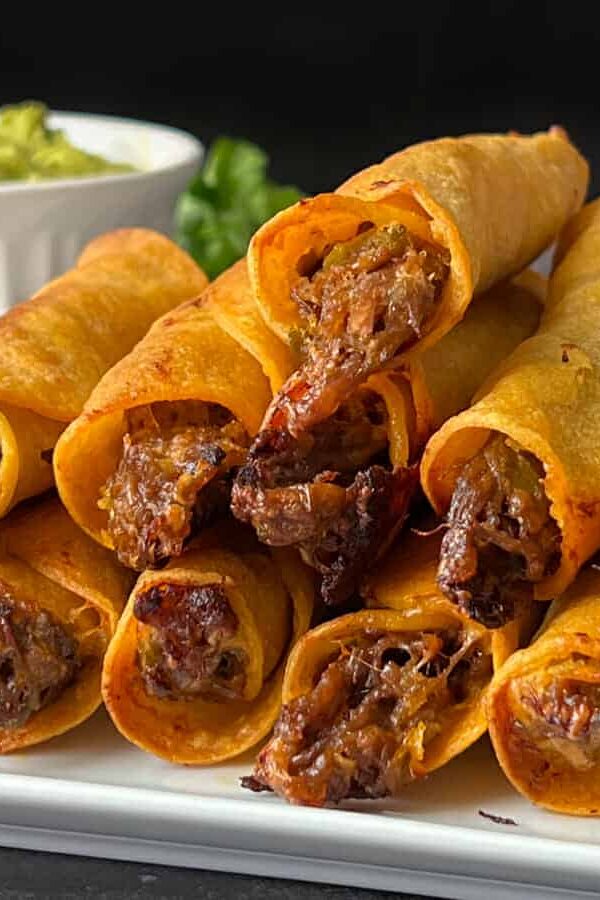 Baked Beef Taquitos