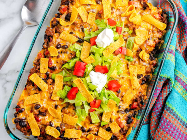 Walking Taco Casserole