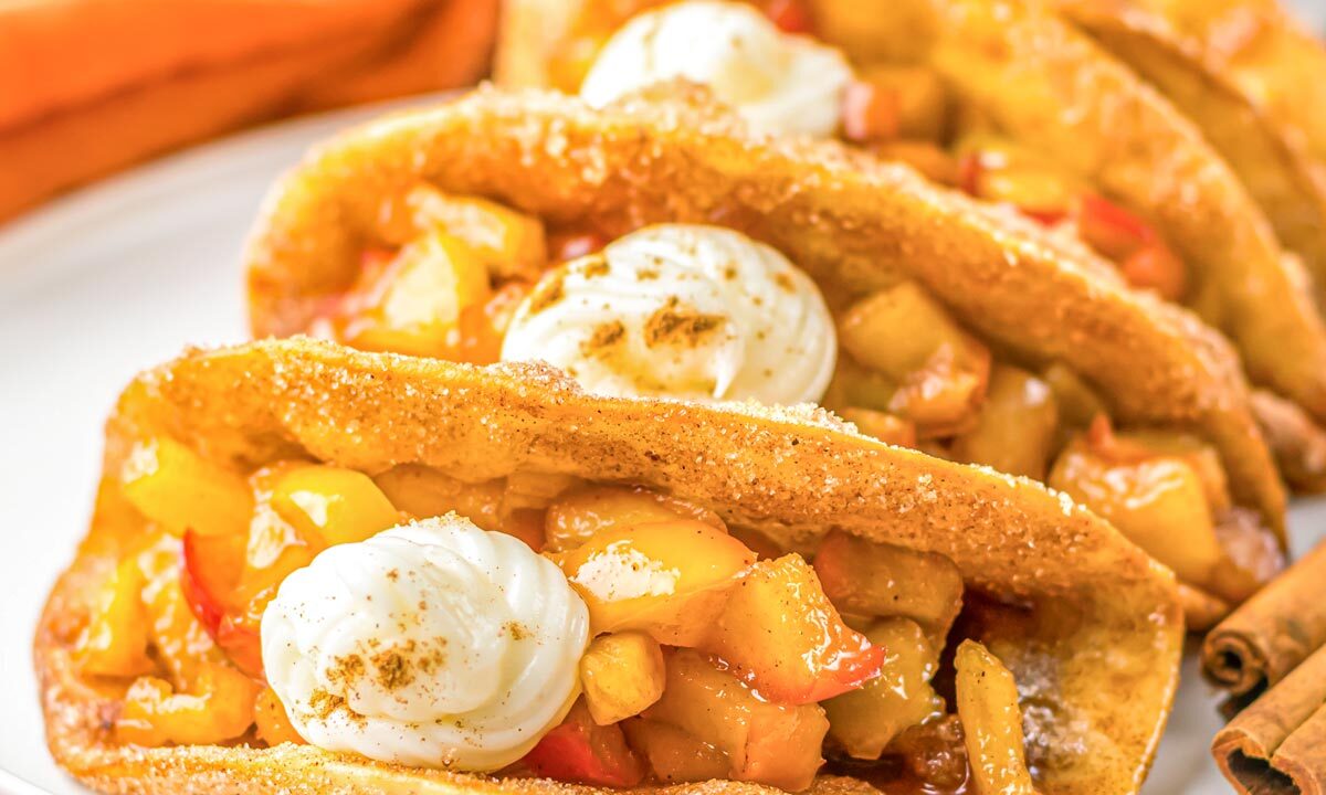 Apple Pie Tacos