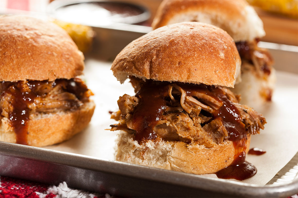 BBQ Pulled Pork Sliders summer crockpot recipe