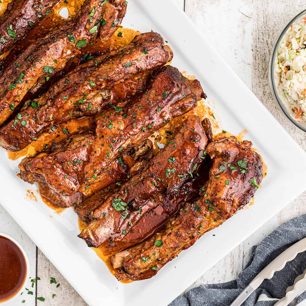 Slow Cooker BBQ Ribs summer crockpot recipe